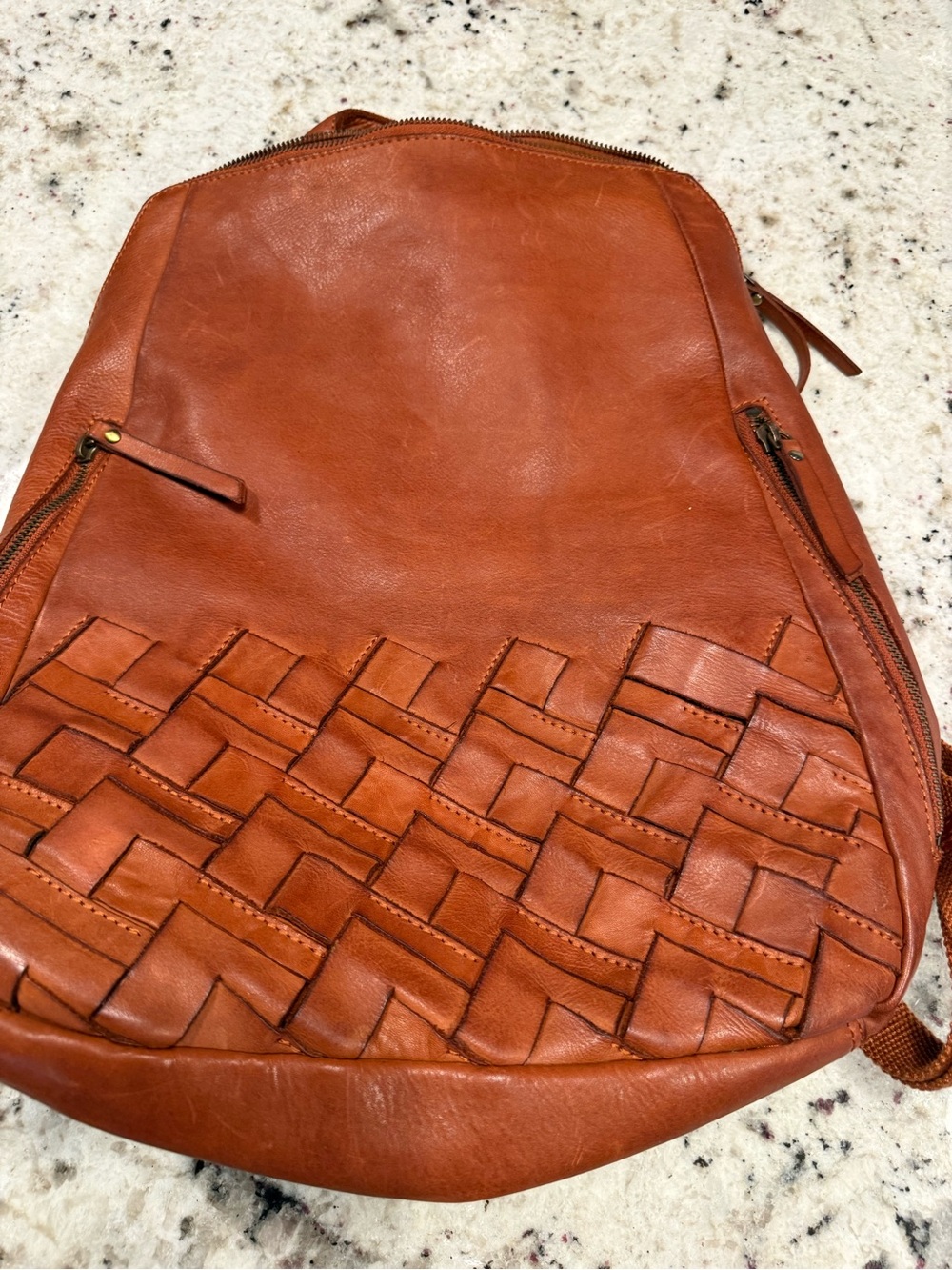 MARTA PONTI PORTUGAL GENUINE LEATHER BAG backpack - Picture 4 of 6